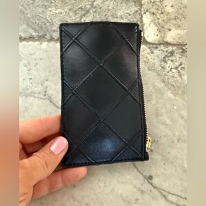 Tory Burch Quilted Card Holder